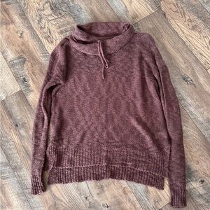 Charlotte Russe Plum Turtleneck Sweater